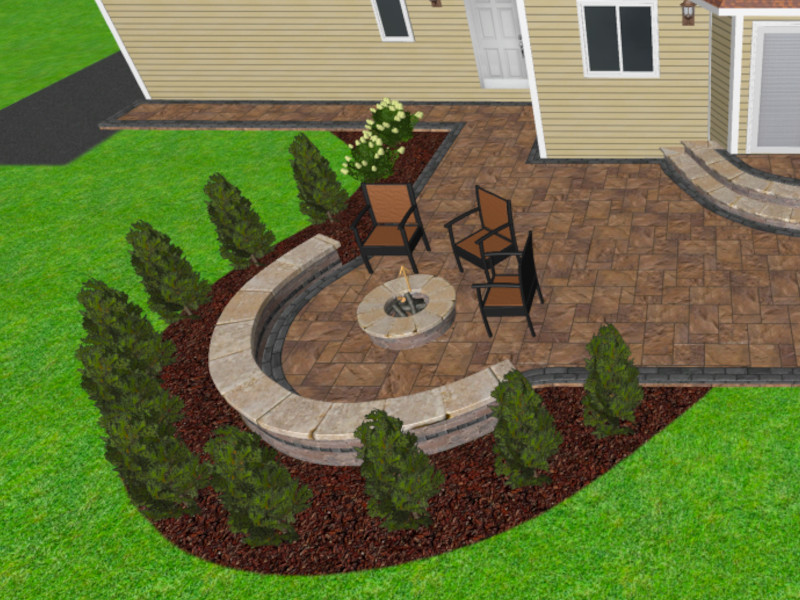 Backyard design contractors near me