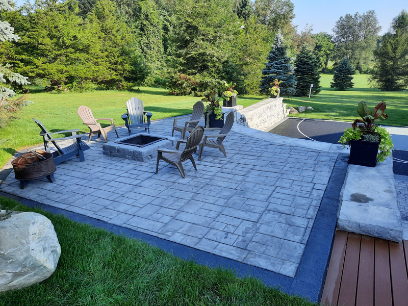 Backyard patio contractors Howell, Brighton, South Lyon, Pinckney