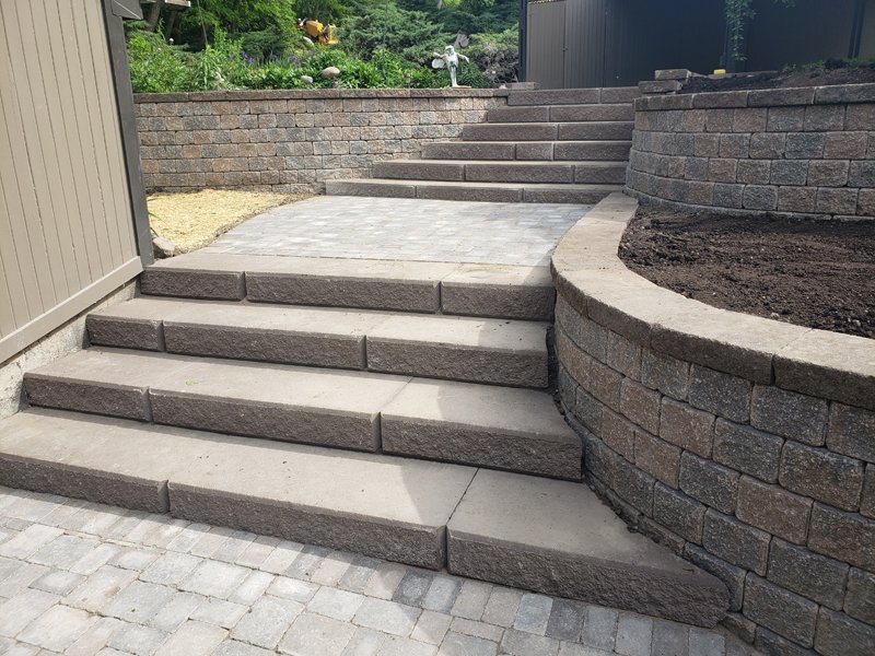 Paver walkway design Howell