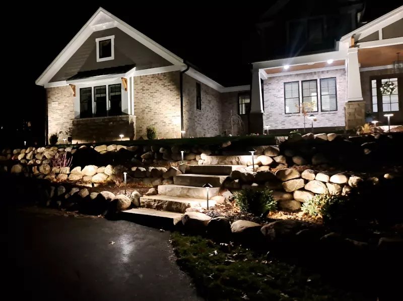 Landscape lighting company Michigan