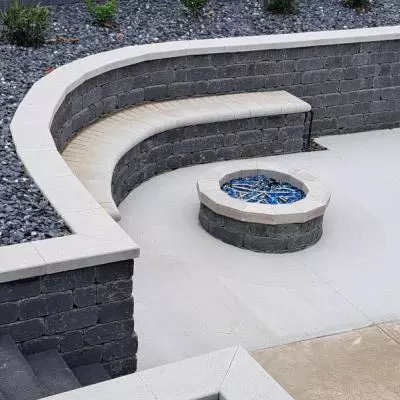 Gas Fire Pit Installation